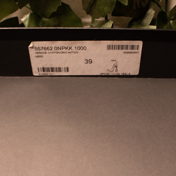 Yves Saint Laurent Opyum Sandal Heel EU 39 US 9 - Picture 3 of 6